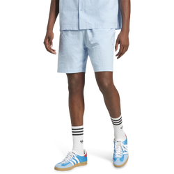 Men's - adidas Originals Essentials Seersucker Shorts - Clear Sky