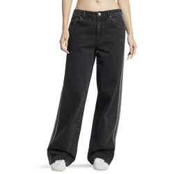 Women's - adidas Originals adicolor 3-Stripes Denim Track Pants - True Black Denim