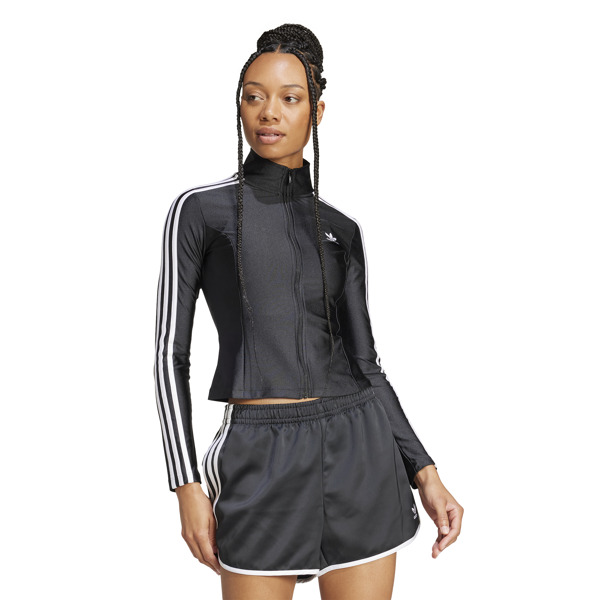 adidas 3 Stripe Slim Track Top | Foot Locker