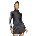 adidas 3 Stripe Slim Track Top - adidas Black/White
