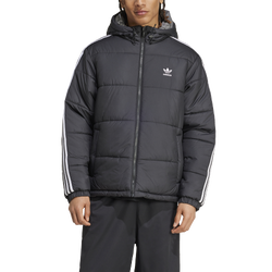 Men's - adidas Originals Reversible Puffer Jacket - Black/Grey