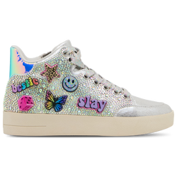 Girls' Grade School - Steve Madden JDELIGHT SNEAKER - Silver Multi