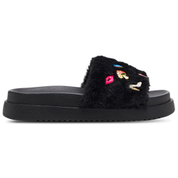 Girls' Grade School - Steve Madden JDUMBO-R SLIPPER - Black