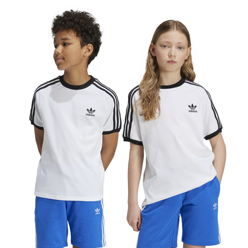 

Boys adidas Originals adidas Originals 3 Stripe T-Shirt - Boys' Grade School White Size S