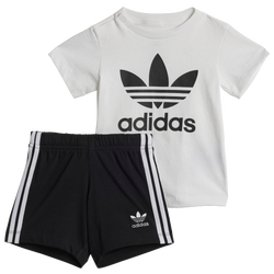 Boys' Toddler - adidas Originals Trefoil Shorts T-Shirt Set - Black/White