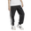 adidas Essentials 3-Stripes Fleece Loose Pants - Women's Black/White