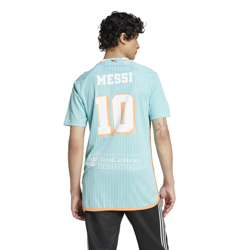 

adidas Mens adidas Messi Miami 3rd Jersey - Mens Mint/Mint Size L