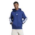 adidas Essentials 3-Stripes Fleece Hoodie - Adidas White/Dark Blue
