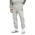adidas Essentials 3-Stripes Fleece Joggers - adidas Medium Grey Heather/Black