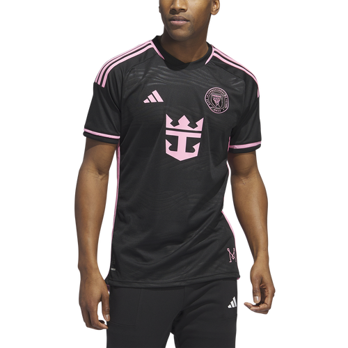 

adidas Mens adidas Inter Miami Authentic Away Jersey - Mens Black Size L