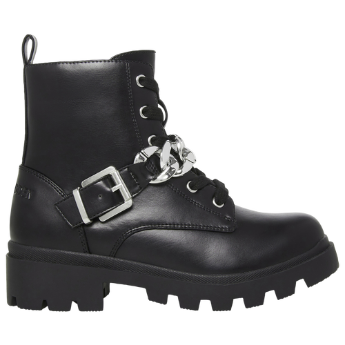 

Girls Steve Madden Steve Madden Jessa Boots - Girls' Grade School Shoe Black Size 07.0