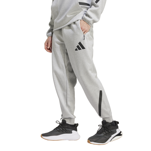 

adidas Mens adidas Z.N.E. Pants - Mens Medium Grey Heather/Grey Size XL