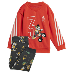 Boys' Toddler - adidas Disney Mickey Mouse Set - Off White/Bright Red/Semi Spark