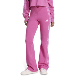 Women's - adidas Essentials 3-Stripes Cotton Leggings - Semi Lucid Fuchsia