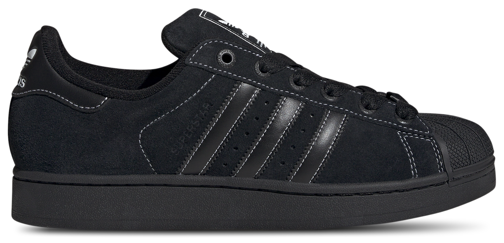 adidas gazelle silver green womens ADIDAS SUPERSTAR ADV CORE BLACK / FLAT WHITE– Bluetile Skateboards main image 0
