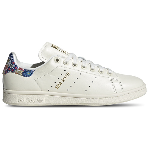 Women's - adidas Originals Originals Stan Smith x Liberty London - Off White/Gold Metallic Supplier Colour