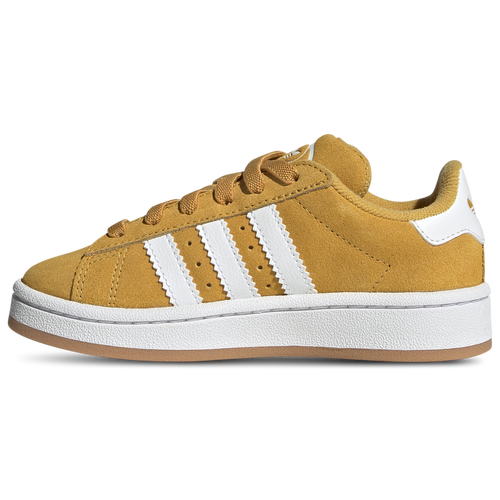 Adidas Originals Boys Campus 00s Elastic Lace Shoes Preloved Yellow Preloved Yellow White Size 12.0