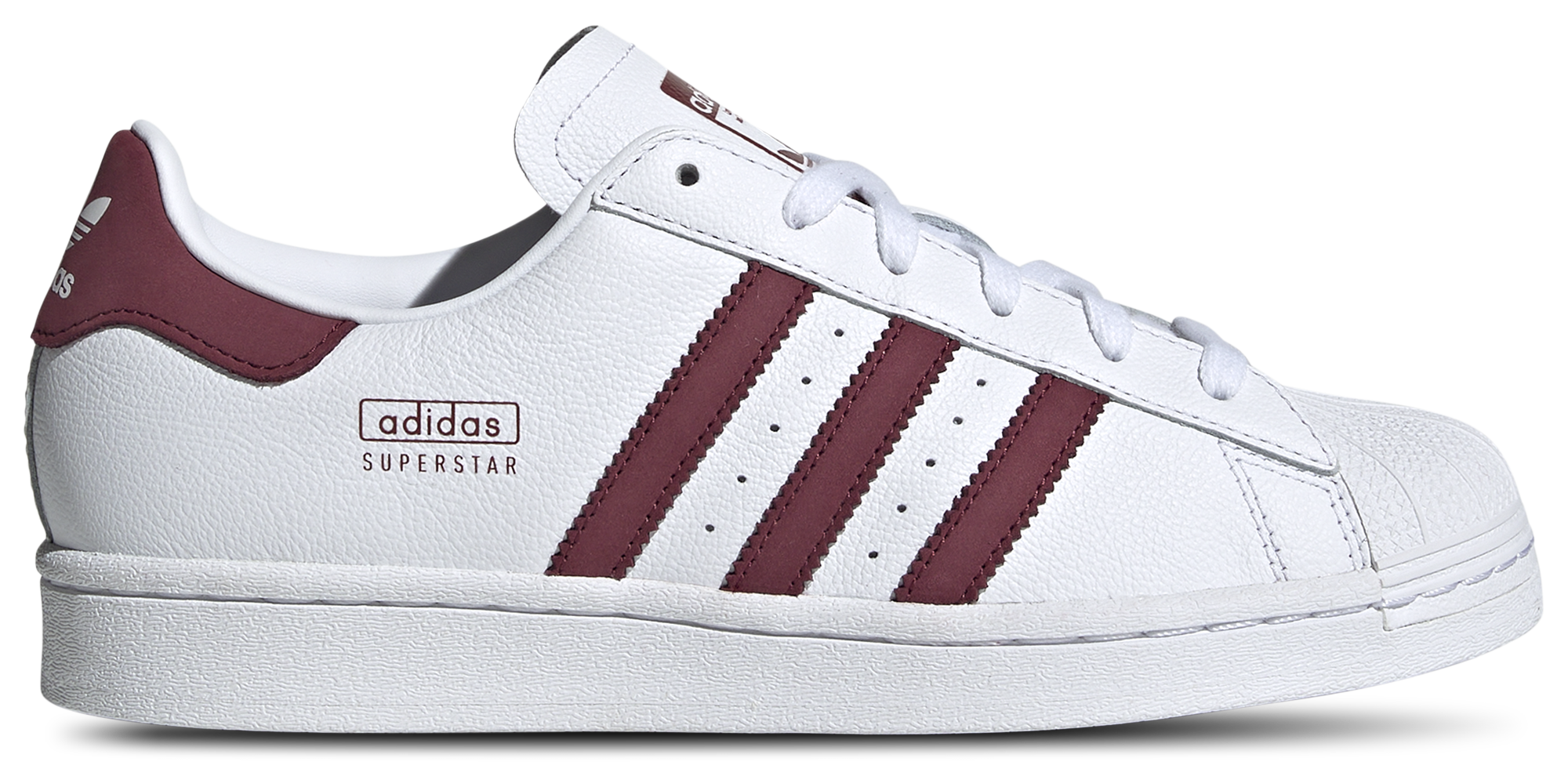 Adidas superstar women red best sale