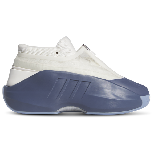 

adidas Mens adidas Crazy IIInfinity - Mens Basketball Shoes White/Black/Blue Size 7.5