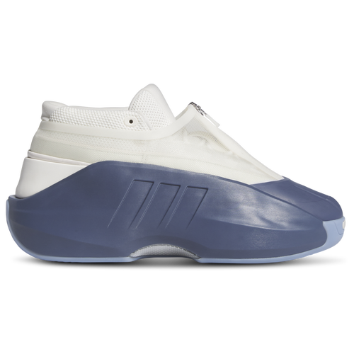 

adidas Mens adidas Crazy IIInfinity - Mens Basketball Shoes White/Blue/Black Size 8.5