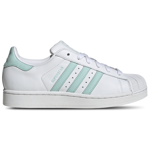 WOMENS - adidas Originals Superstar II - White/Easy Mint Semi Flash Aqua