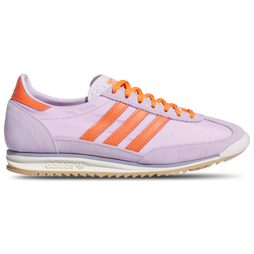 

adidas Originals SL 72 - Womens Silver Violet/Impact Orange/Ice Lavender Size 5.5