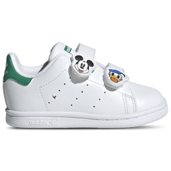 Boys' Toddler - adidas Originals Stan Smith x Disney - White/Court Green/Black