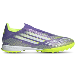 Men's - adidas F50 League Laceless Turf - Purple Rush/White