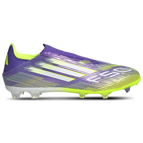 adidas F50 League Laceless FG - adidas Purple Rush/White