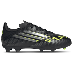 Boys' Grade School - adidas F50 League F/MG - Core Black/Iron Met