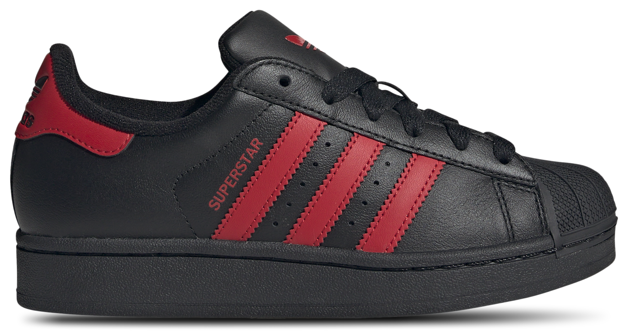 Red adidas shoes superstar online