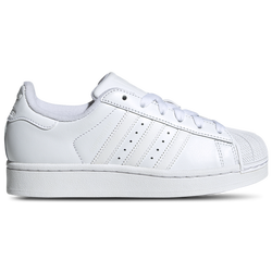 Boys' Grade School - adidas Originals Superstar II - White/White