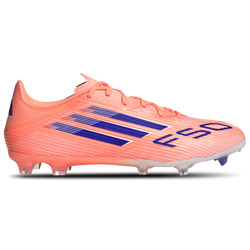 Men's - adidas F50 League FG - Lucid Blue/Beam Orange