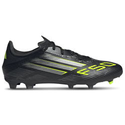 Men's - adidas F50 League FG - Black/Iron Metallic