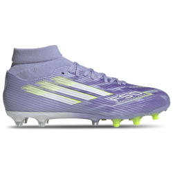 Women's - adidas F50 Sparkfusion League FG/AG - Violet Tone/Lucid Lemon