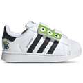 adidas Originals Superstar - Adidas White/Black Semi Solar Green