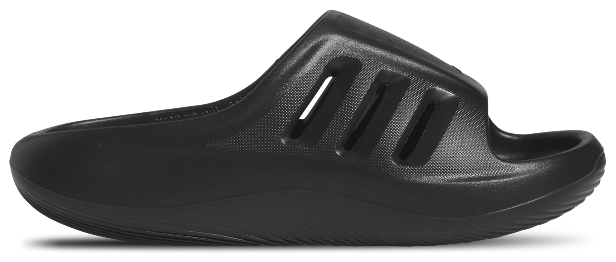 Adidas Adifom IIInfinity Slide Black Sandals Sleek Comfort Design NWT Unisex Flip-flops adidas Adifom Iiinfinity Slide Core Black-Core  main image 3