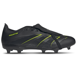 Men's - adidas Predator League Fold-Over Tongue FG/MG - Black/Carbon