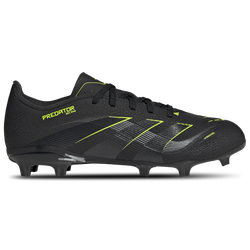 Boys' Grade School - adidas Predator League FG/MG - Core Black/Carbon