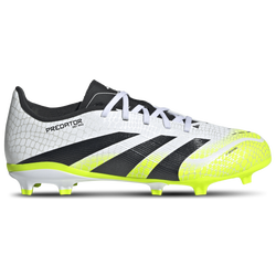 Boys' Grade School - adidas Predator League FG/MG - Ftwr White/Core Black