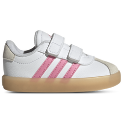Boys' Toddler - adidas VL Court 3.0 - Alumina/Bliss Pink/Footwear White