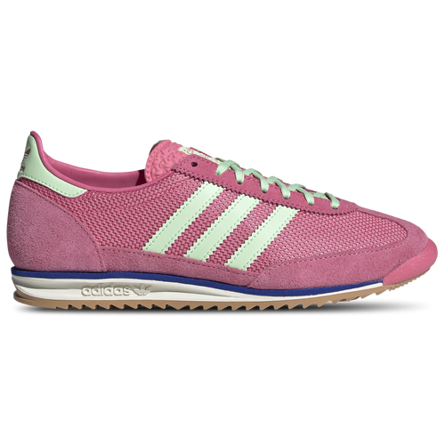 

adidas Originals Womens adidas Originals SL 72 Mesh - Womens Running Shoes Pink Fusion/Semi Green Spark/Lucid Blue Size 09.5