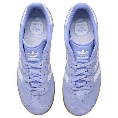 Adidas gazelle og trainers in sky blue/white best sale