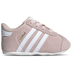 Girls' Toddler - adidas Originals Gazelle Crib - Icey Pink/White/White