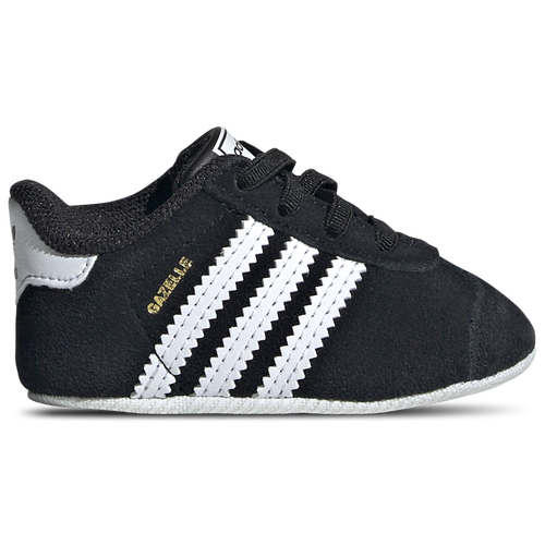 

Boys adidas Originals adidas Originals Gazelle Crib - Boys' Toddler Shoe Black/White/White Size 05.5