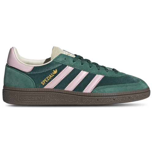 WOMENS - adidas Originals Handball Spezial - Collegiate Green/Clear Pink Cream