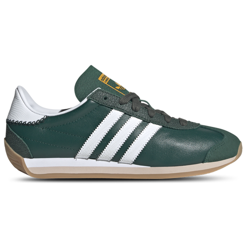 Women's - adidas Originals Country Casual - Shadow Green/White Collegiate