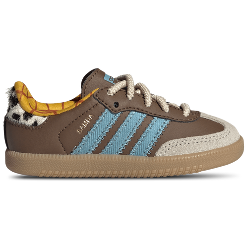 BOYS - adidas Originals Samba - Preloved Brown/Blue
