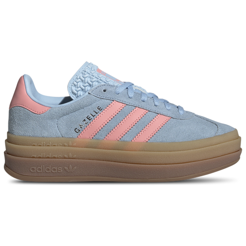 

adidas Originals Girls adidas Originals Gazelle Bold - Girls' Grade School Running Shoes Clear Sky/Semi Pink Spark Size 03.5