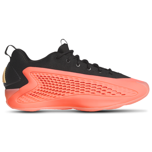 

adidas Mens Anthony Edwards adidas Anthony Edwards 1 Low Mural - Mens Basketball Shoes Core Black/Acid Red/Acid Orange Size 09.5